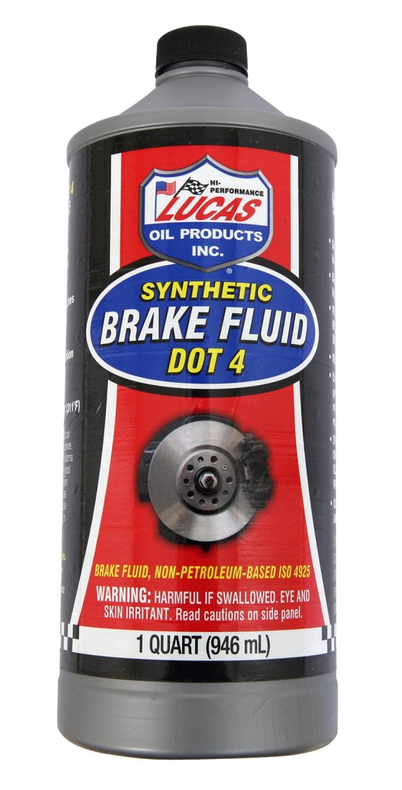 Lucas Oil Products Synthetic Dot-4 Brake Fluid 32. oz - Click Image to Close
